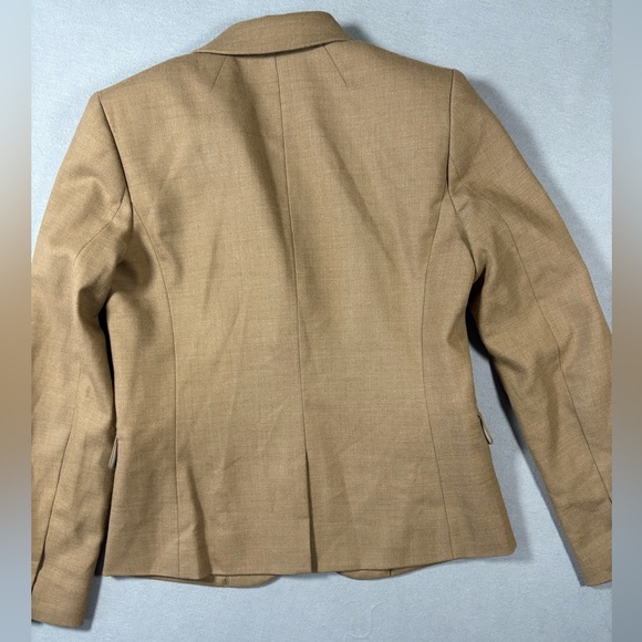 J.Crew Original Schoolboy Blazer Camel Size 4 - Picture 8 of 11
